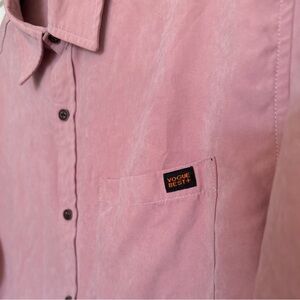 Vogue Men's Mauve Button Down Shirt